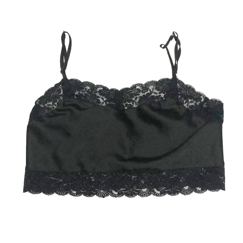 Brandy Melville Black Crop Top